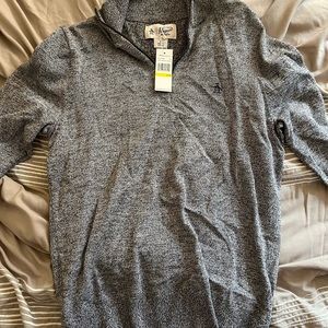 Original Penguin Grey Quarter Zip with tags